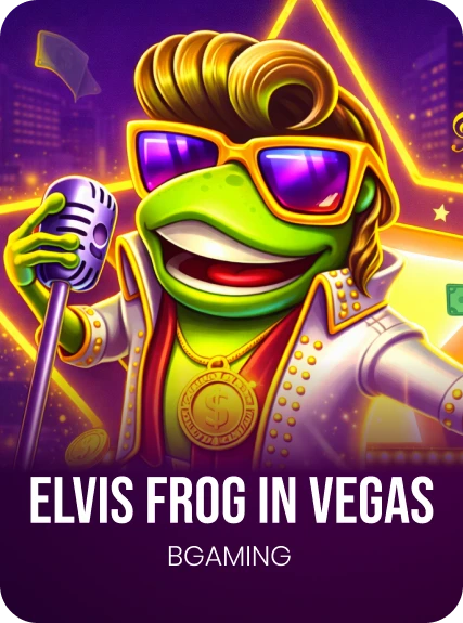 Elvis Frog in Vegas game tile